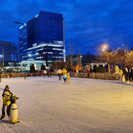 Sunshine - New & Quiet 1br Apt, Business Area, Close To Airport, Highway A3, Subway Apartmán Bukurešť