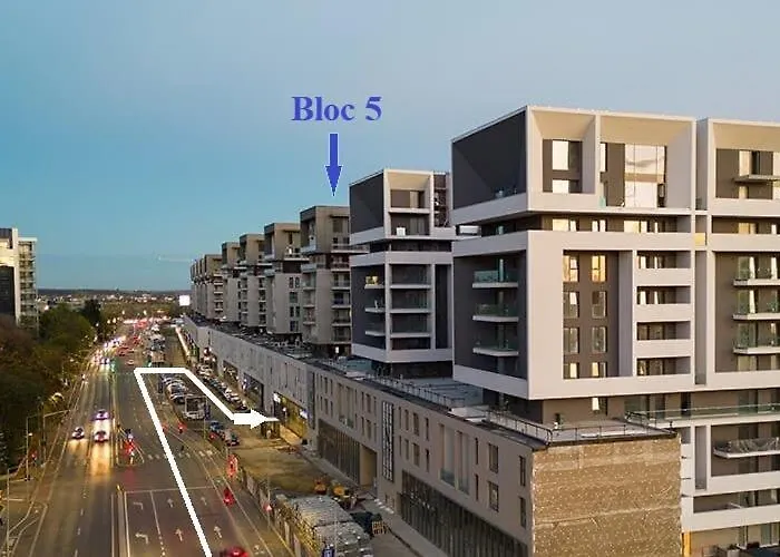 Apartament Sunshine - New & Quiet 1br Apt, Business Area, Close To Airport, Highway A3, Subway