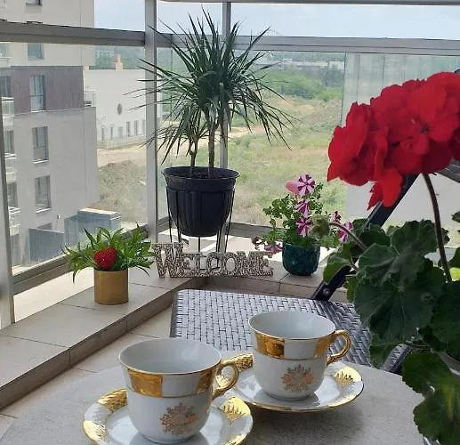 Sunshine - New & Quiet 1br Apt, Business Area, Close To Airport, Highway A3, Subway * Bucareste