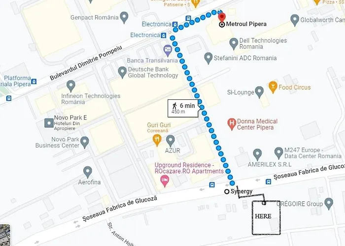 Sunshine - New & Quiet 1br Apt, Business Area, Close To Airport, Highway A3, Subway * Bucareste